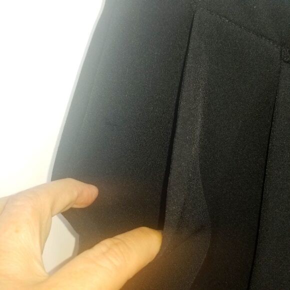 TOPSHOP High Waisted Straight Leg Paper Bag Trousers - Picture 5 of 11